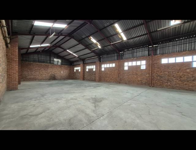 849M² FACTORY TO LET IN BENONI SOUTH